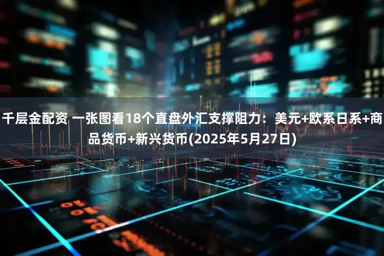 千层金配资 一张图看18个直盘外汇支撑阻力：美元+欧系日系+商品货币+新兴货币(2025年5月27日)